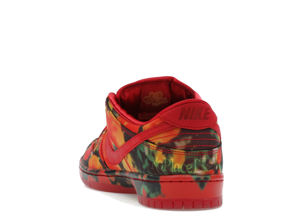 Nike SB Dunk Low The Wizard of Oz Poppy Field