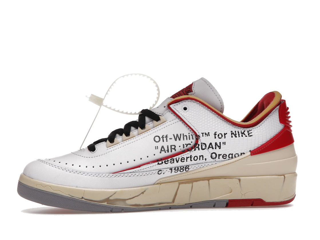 Jordan 2 Retro Low SP Off-White White Red