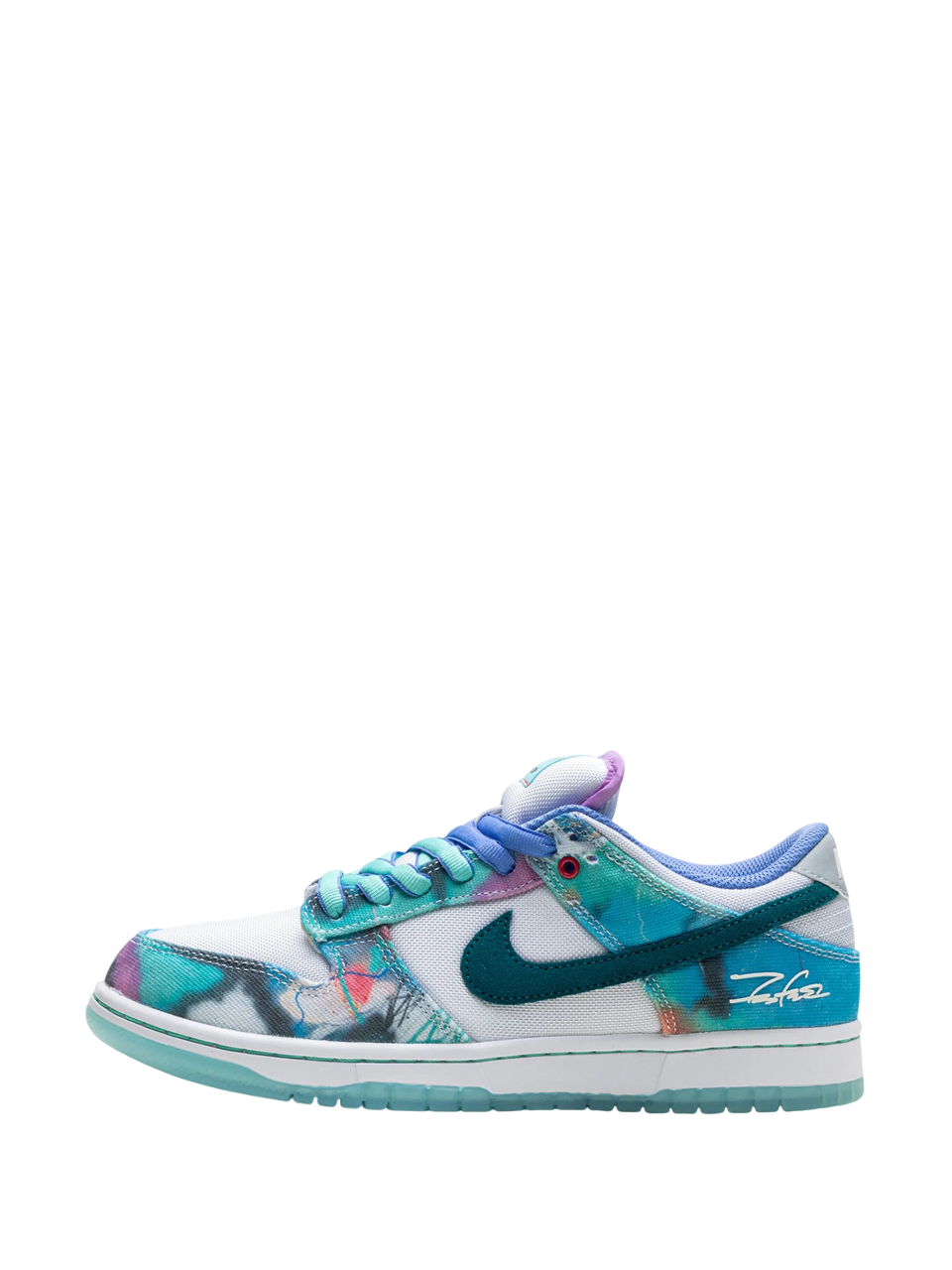 NIKE SB DUNK LOW FUTURA LABORATORIES BLEACHED AQUA