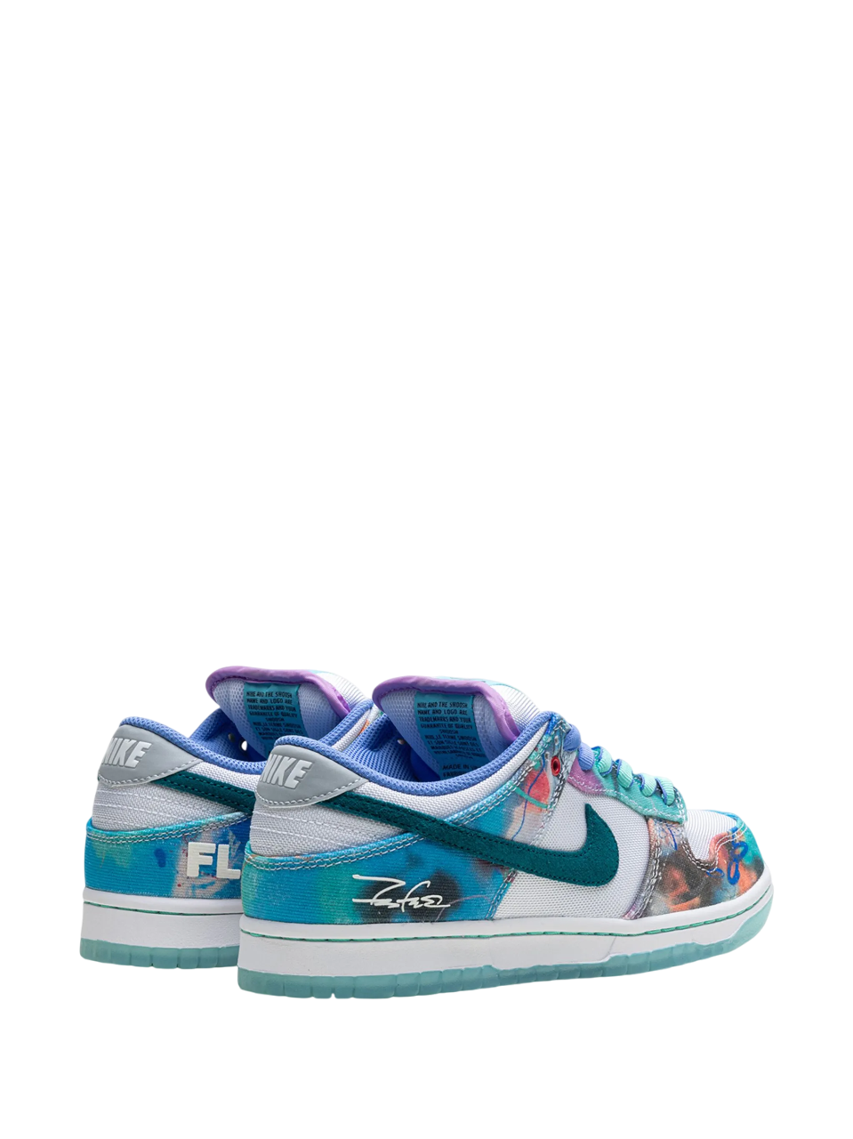 NIKE SB DUNK LOW FUTURA LABORATORIES BLEACHED AQUA