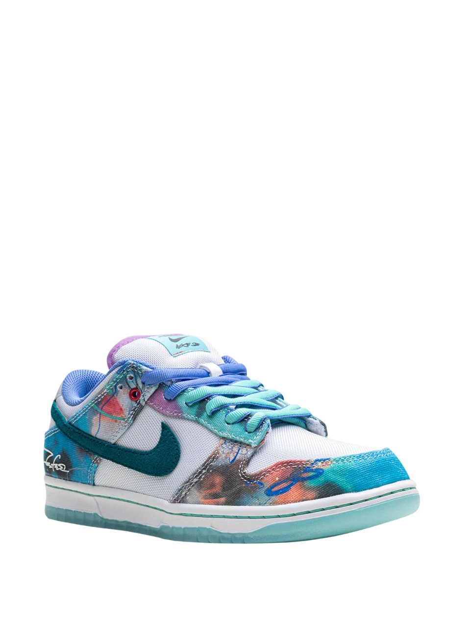 NIKE SB DUNK LOW FUTURA LABORATORIES BLEACHED AQUA