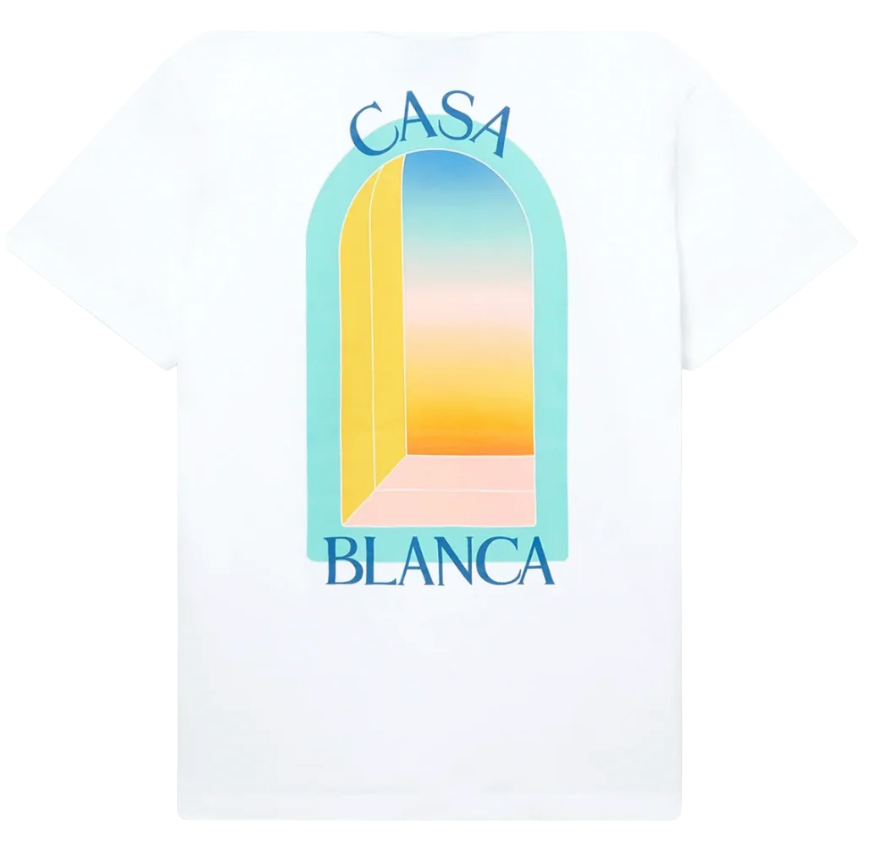 L'Arc Colore printed cotton T-shirt