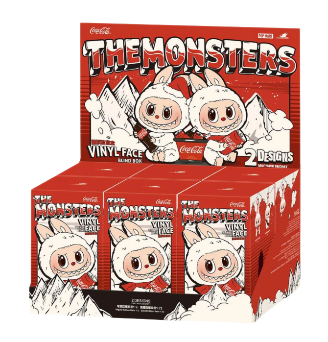 Labubu The Monsters COCA-COLA Series-Vinyl Face Blind Box
