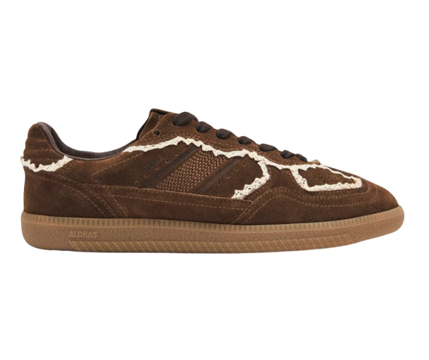 ALOHAS TB.490 CROCHET CHOCOLATE LEATHER