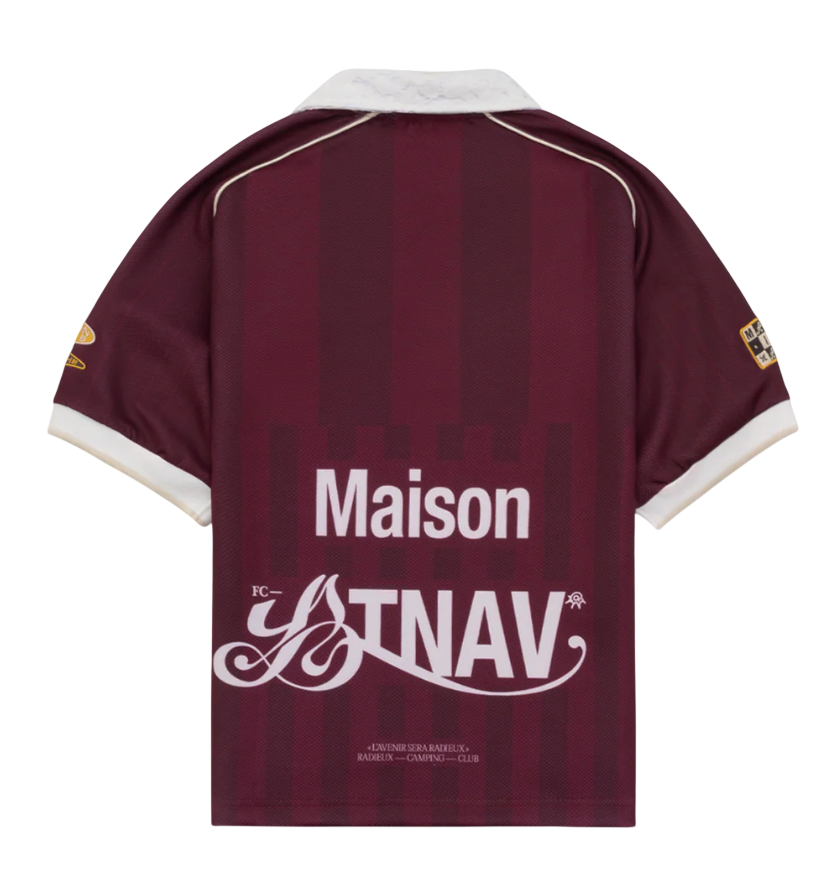 Le Maillot R.C.C cerise noire