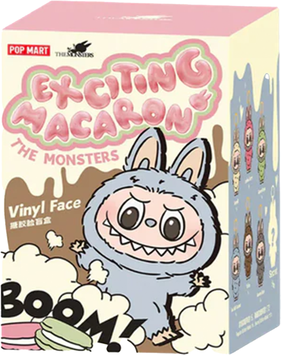 Labubu The Monsters 'Exciting Macarons' Vinyl Face Blind Box