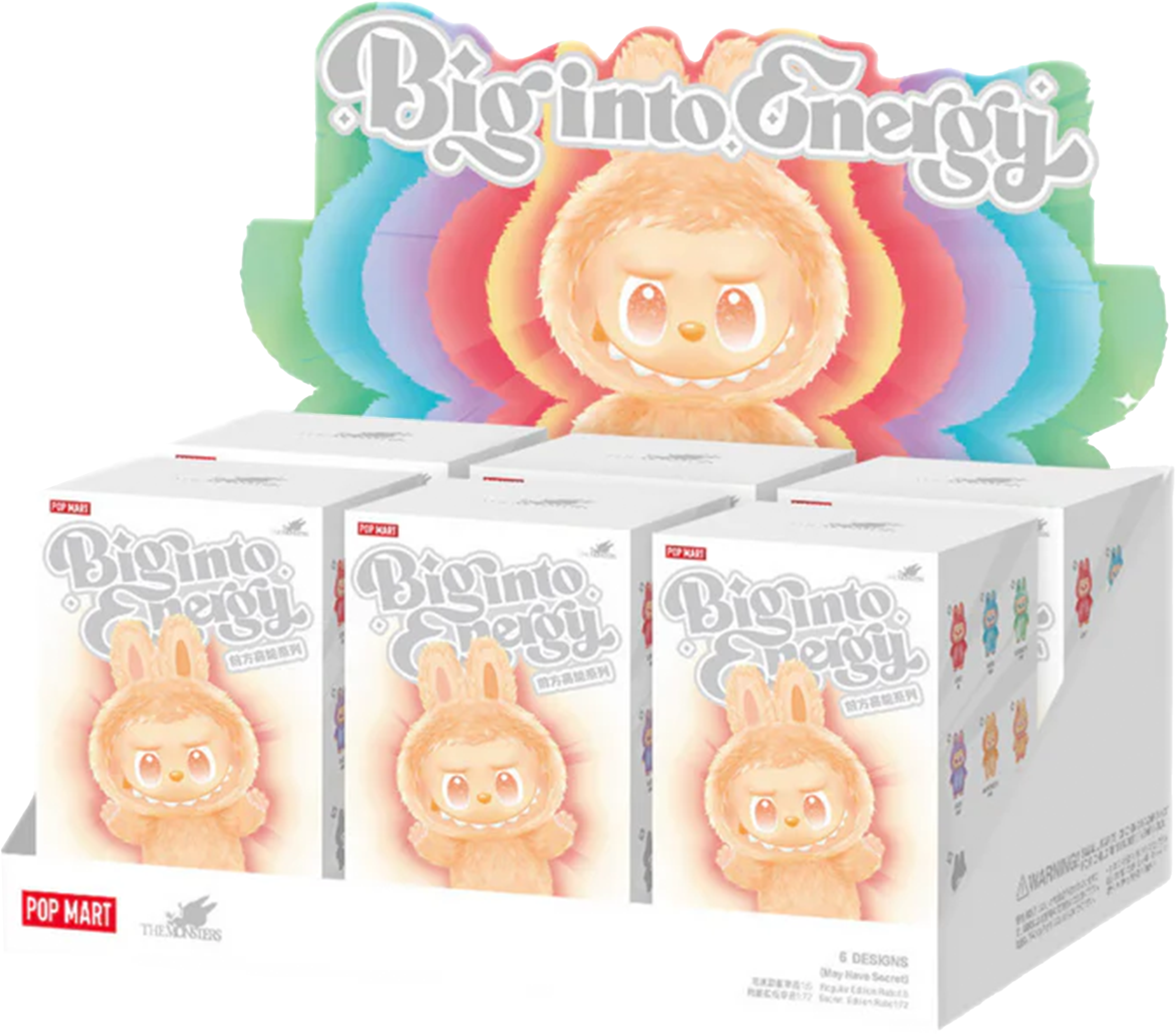Labubu The Monsters Big into Energy Series-Vinyl Plush Pendant Blind Box