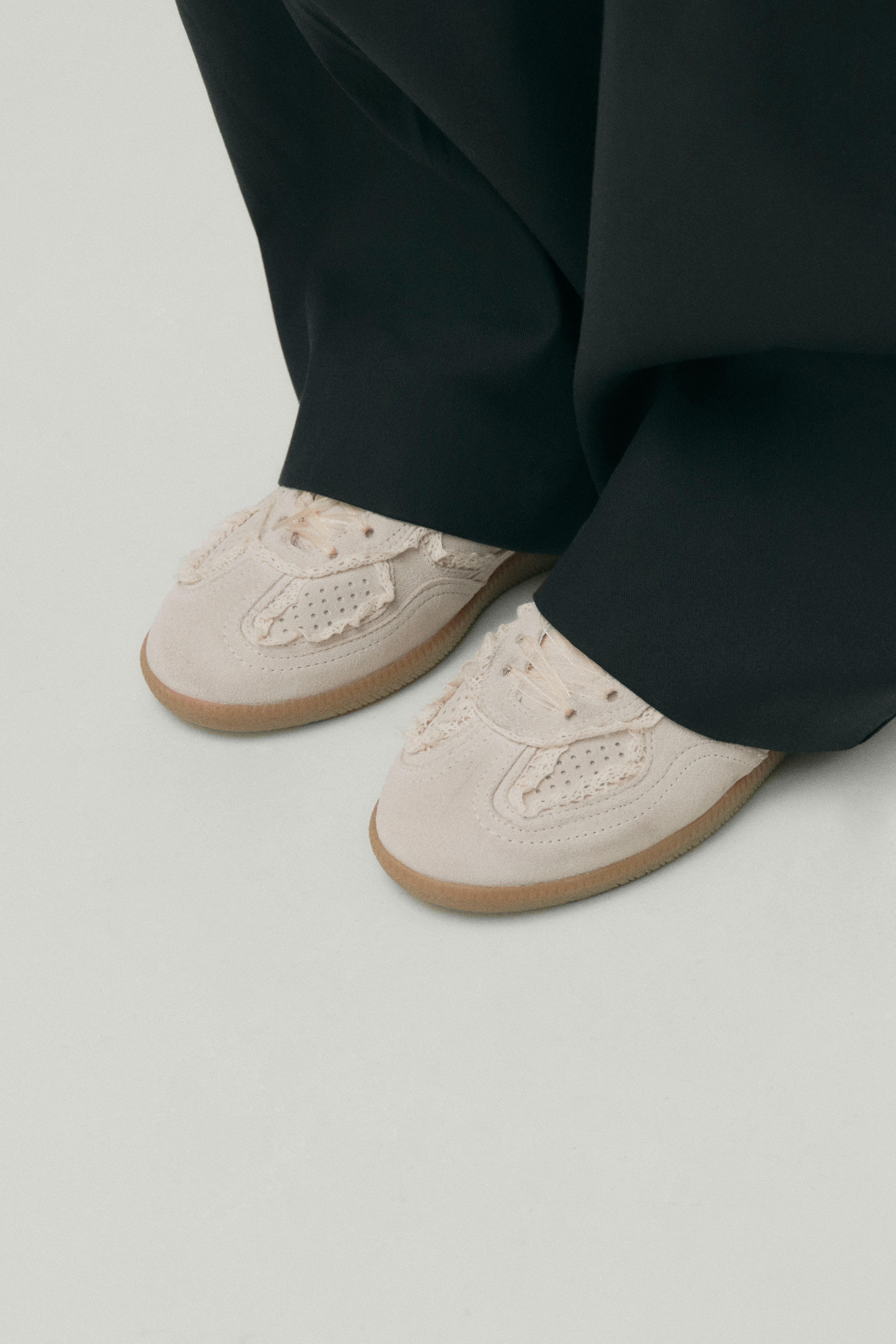 ALOHAS TB.490 CROCHET CREAM LEATHER