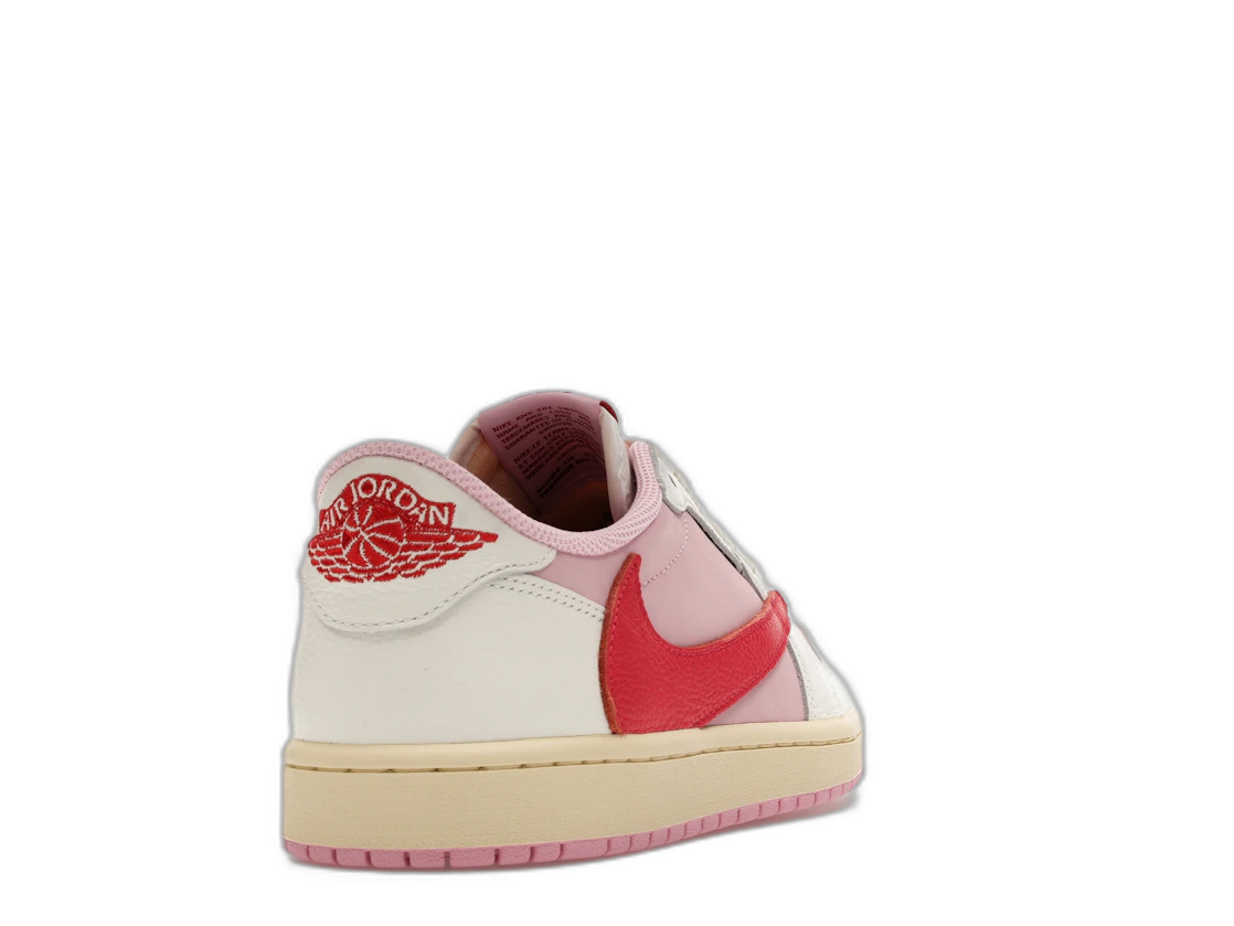 Air Jordan 1 Retro Low OG SP Travis Scott Sail Tropical Pink