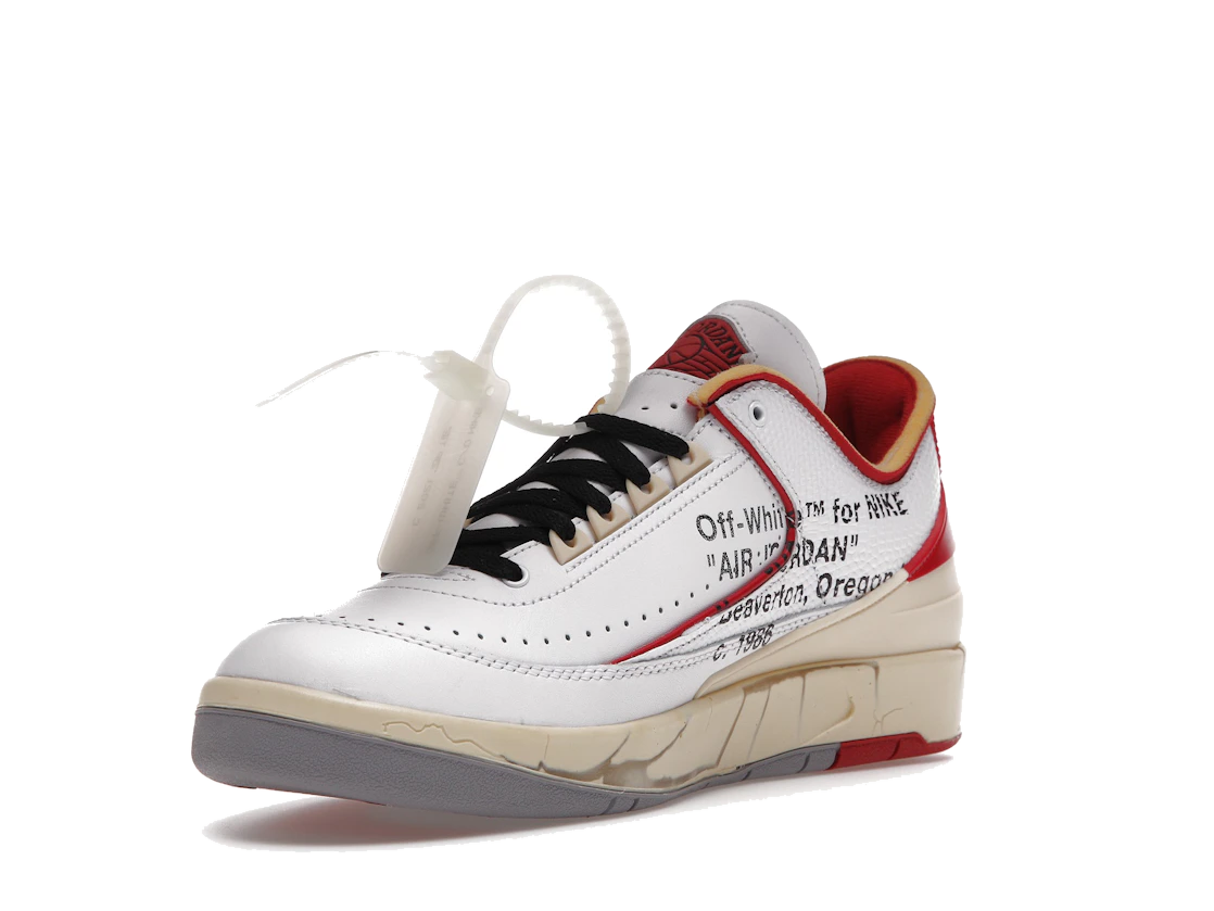 Jordan 2 Retro Low SP Off-White White Red