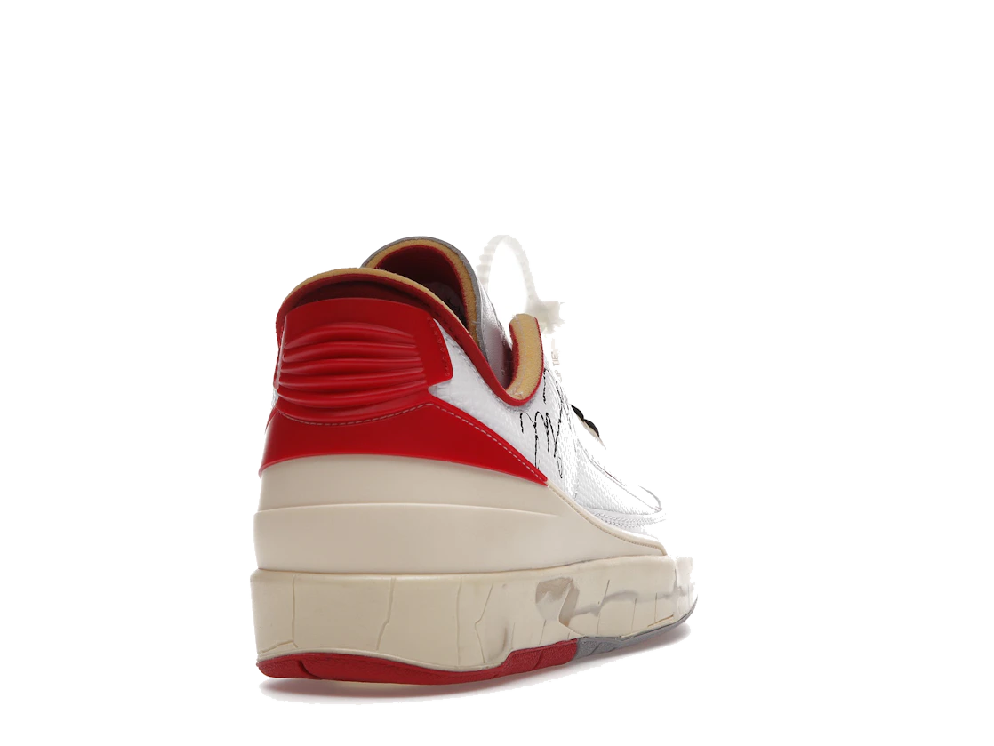 Jordan 2 Retro Low SP Off-White White Red