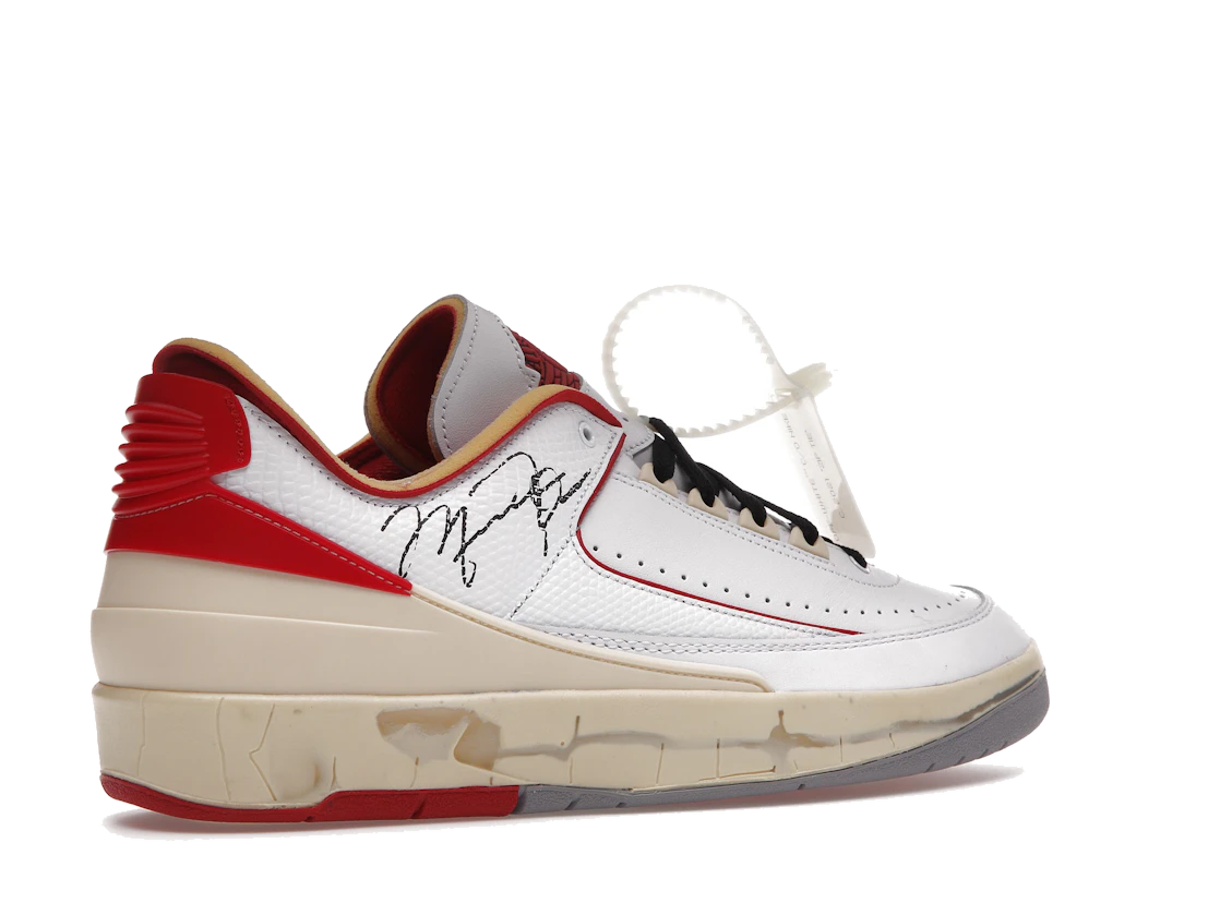 Jordan 2 Retro Low SP Off-White White Red