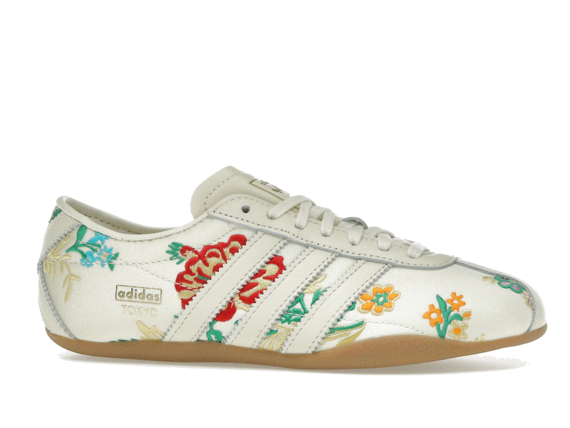 adidas Tokyo Crew White Floral Embroidery (Women's)