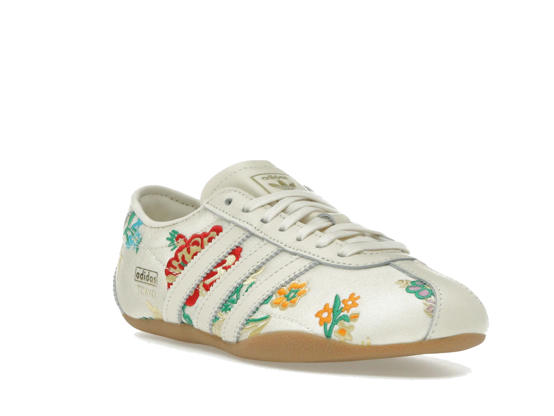 adidas Tokyo Crew White Floral Embroidery (Women's)