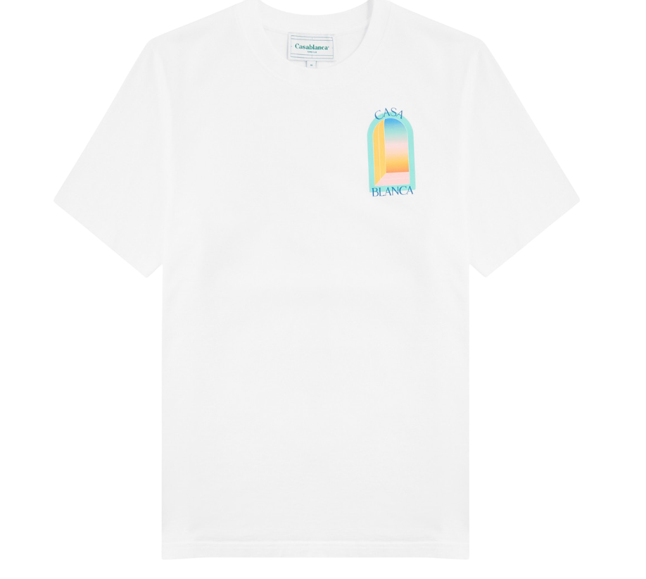 L'Arc Colore printed cotton T-shirt