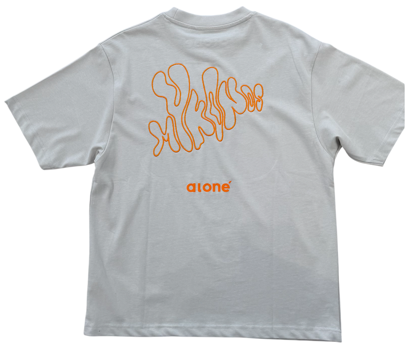 AIONÉ Tee — Sunset Ash
