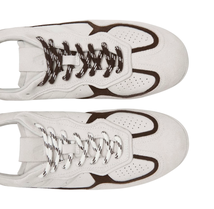 ALOHAS Tb.91 Cream suede sneakers