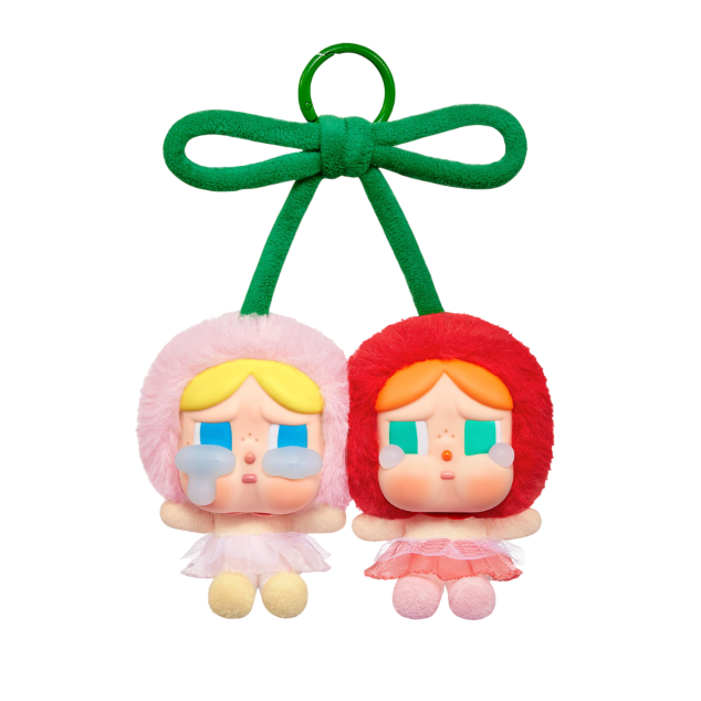 Crybaby Crying for Love Series-Vinyl Plush Hanging Card (Love You Cherry Much)