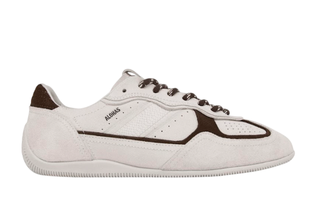 ALOHAS Tb.91 Cream suede sneakers