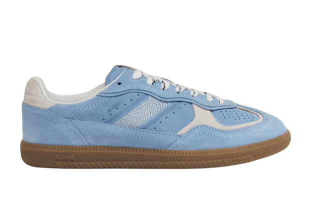 TB.490 RIFE CORNFLOWER BLUE CREAM LEATHER