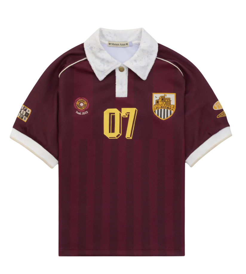 Le Maillot R.C.C cerise noire