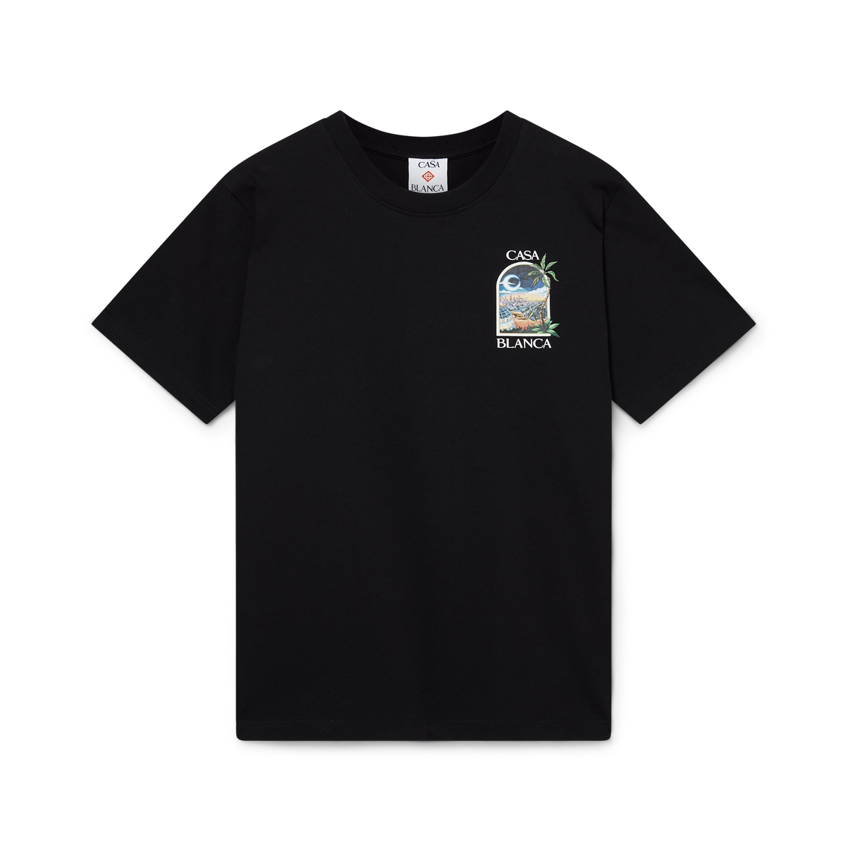 LA NIGHT PRINTED T-SHIRT - CASABLANCA