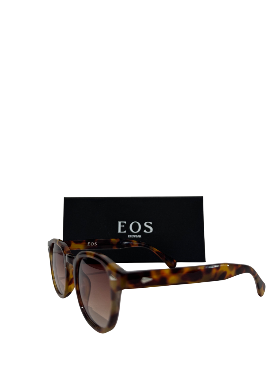 EOS Nairobi edition sunglasses with brown gradient lens and durable tortoiseshell frame.